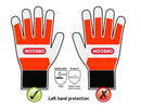 Oregon - 91305M - Medium Leather Chainsaw Gloves with Left Hand Protection