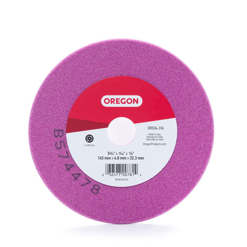 Oregon - OR534-316A - 5-3/4" x 3/16" Grinding Wheel