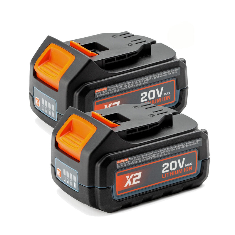 SENIX - S2K0B2-03 -  OEM 2-Pack 20 Volt Max* 5.0Ah Lithium-Ion Batteries