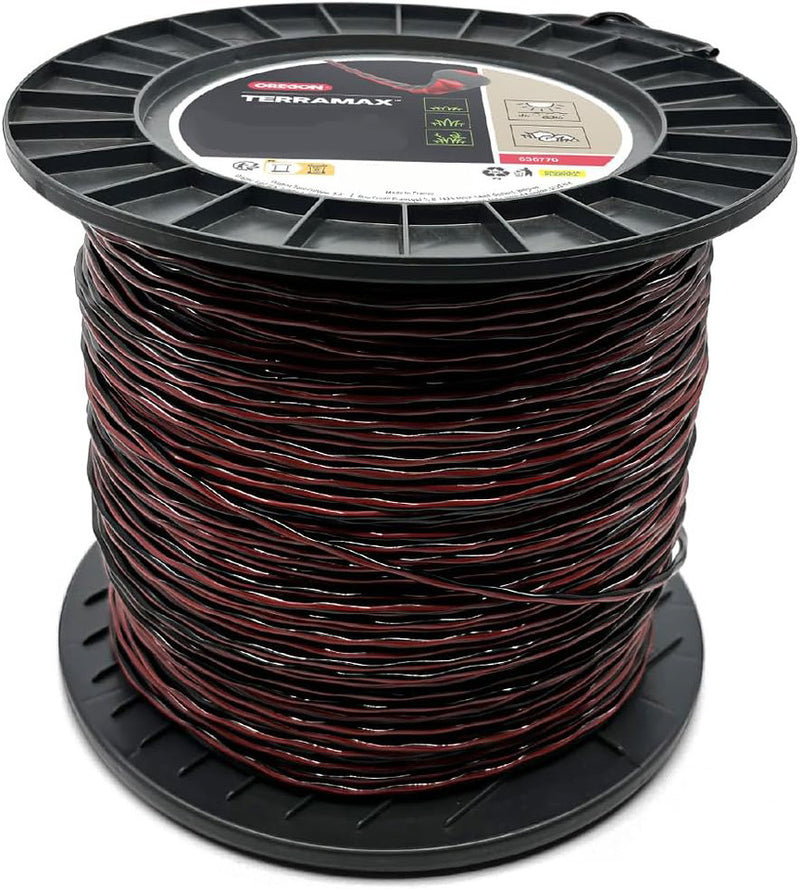 Oregon Trimmer Line - 24-505 - TerraMax - Oval Twist - .105" Gauge, 5 lb. Spool, 920 Feet