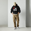 RDS Hoodie - Red & WhIte