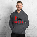 Red Dog Supplies Hoodie - Red & Black