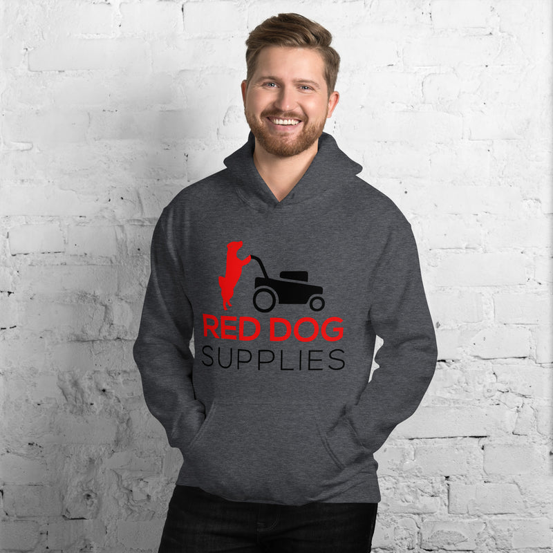 Red Dog Supplies Hoodie - Red & Black