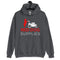 Red Dog Supplies Hoodie - Red & White