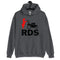 RDS Hoodie - Red & Black