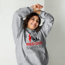 Red Dog Supplies Hoodie - Red & Black