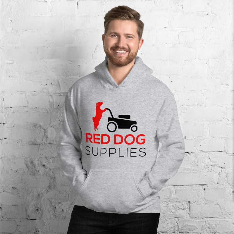 Red Dog Supplies Hoodie - Red & Black