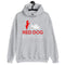 Red Dog Supplies Hoodie - Red & White