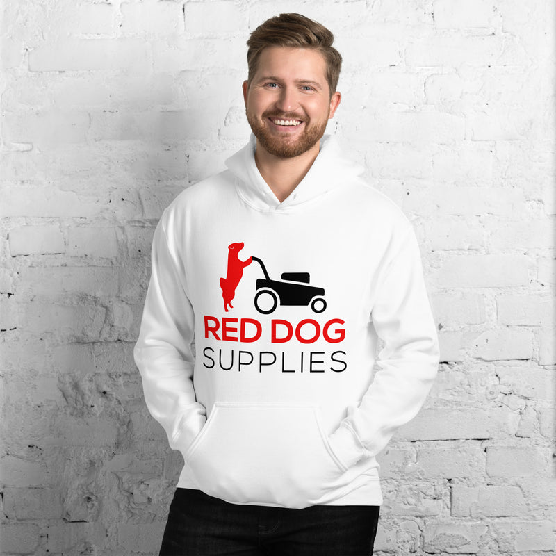 Red Dog Supplies Hoodie - Red & Black