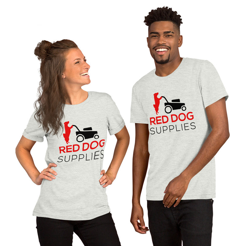 Red Dog Supplies T Shirt - Red & Black