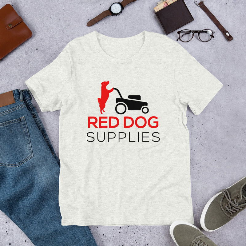 Red Dog Supplies T Shirt - Red & Black