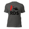 RDS T Shirt - Red & Black