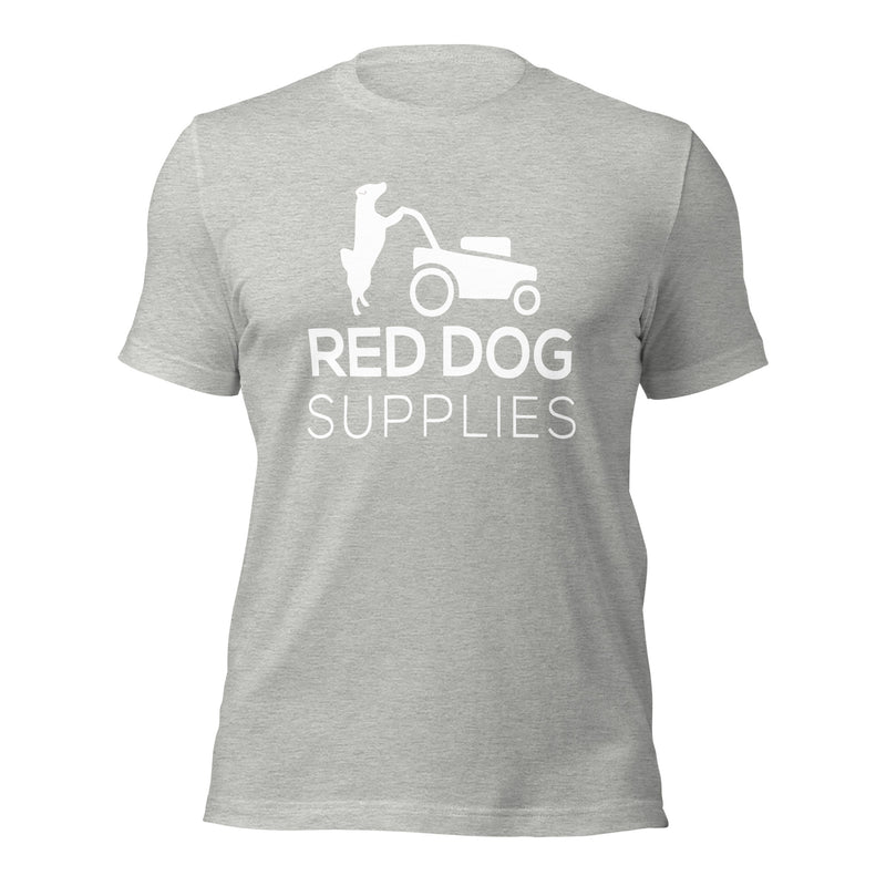 Red Dog Supplies T Shirt - White