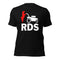 RDS T Shirt - Red & White