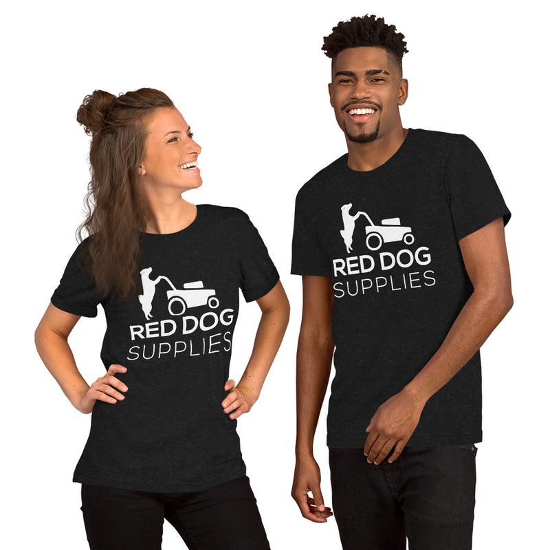 Red Dog Supplies T Shirt - White