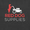 Red Dog Supplies T Shirt - Red & White