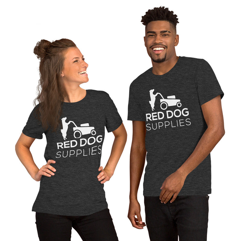 Red Dog Supplies T Shirt - White