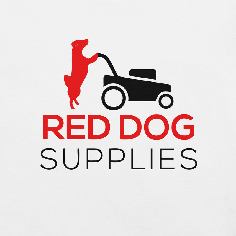 Red Dog Supplies T Shirt - Red & Black