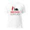 Red Dog Supplies T Shirt - Red & Black