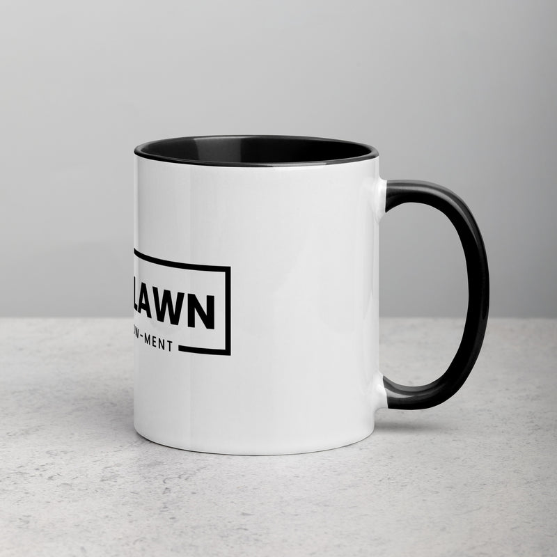 Life's A Lawn Color Mug