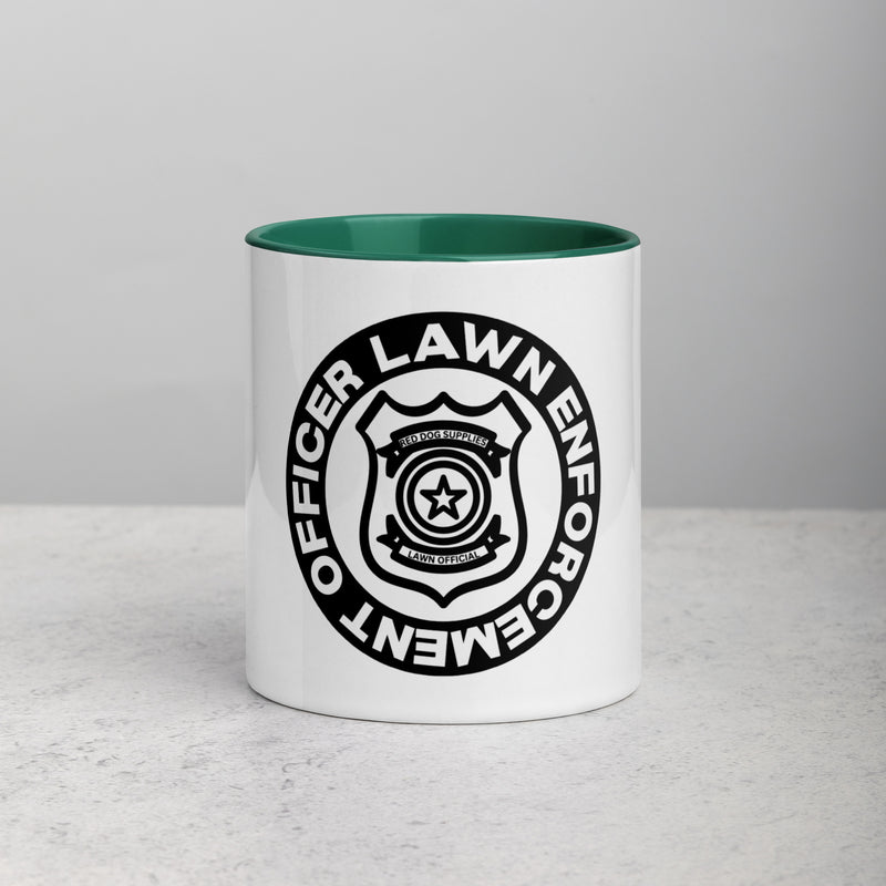 Lawn Enforcement Officer Color Mug