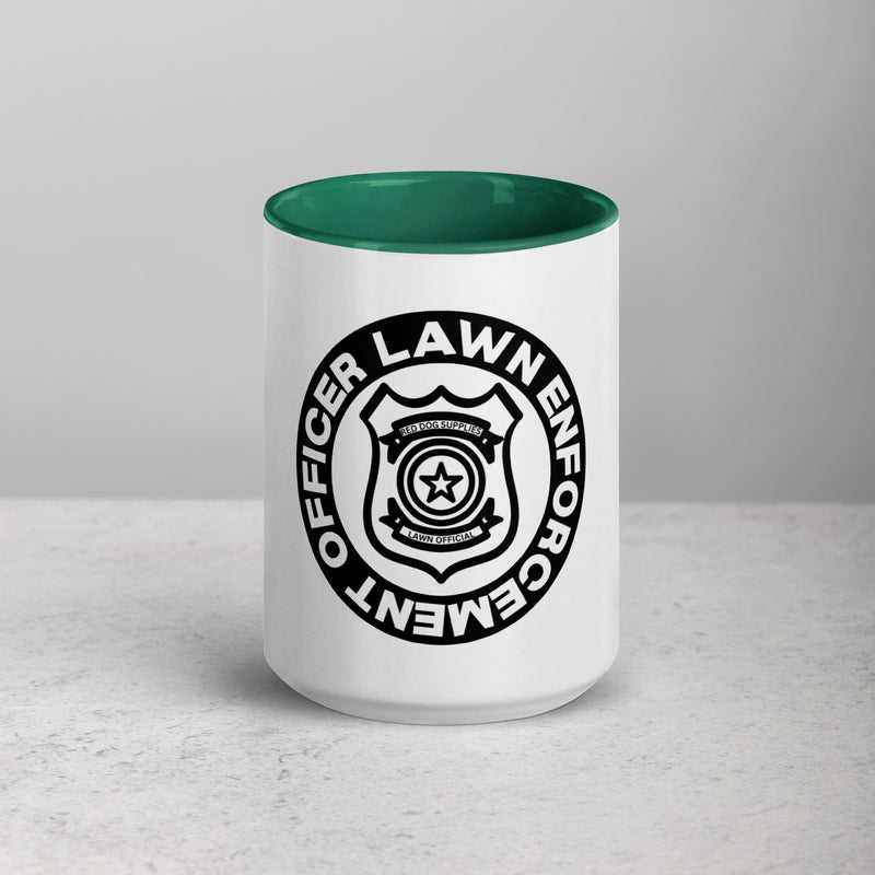 Lawn Enforcement Officer Color Mug