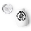 Lawn Enforcement Officer Wine Tumbler