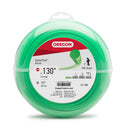 Oregon Trimmer Line - 21-330 - Green Gatorline - Round - .130" Gauge, 1 lb. Donut, 153 Feet