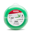 Oregon Trimmer Line - 21-480 - Green Gatorline - Square - .080" Gauge, 1 lb. Donut, 327 Feet