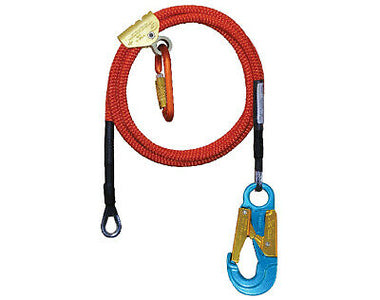 Spyder - 75192 - 10' Steel Wire Core Lanyard (Flipline) 1/2" Kit