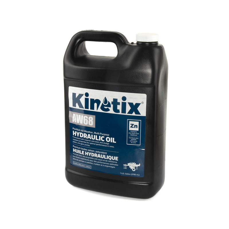 Kinetix - 80075 - AW68 Hydraulic Fluid, 1 Gallon Bottle