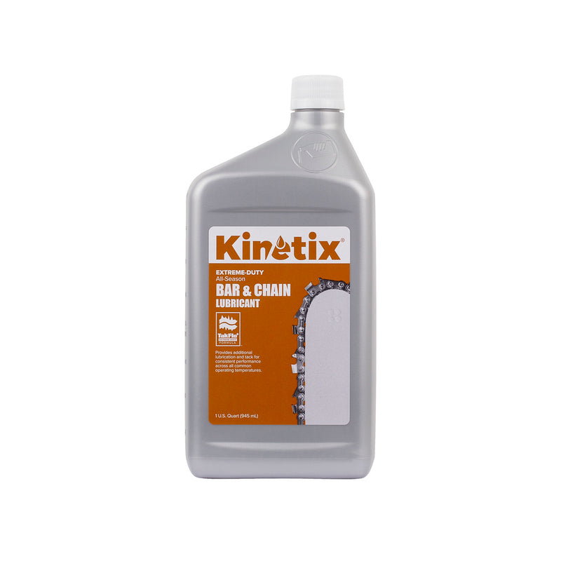 Kinetix - 80034 - Extreme-Duty Bar & Chain Oil - 1 Quart Bottle, 12 per Case