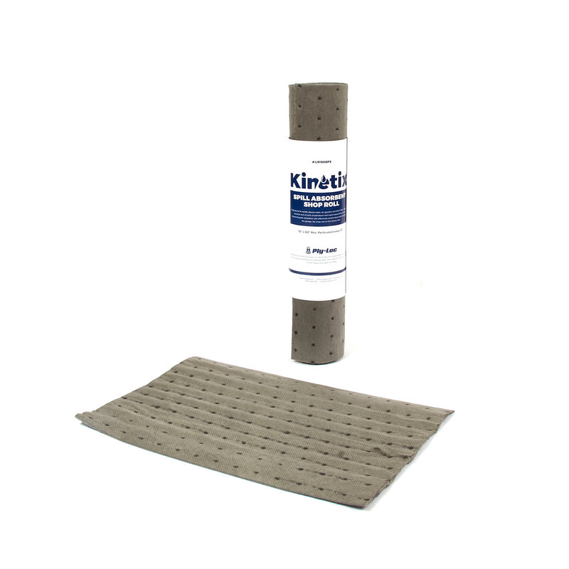 Kinetix - L91908PS - Spill Absorbent Shop Roll - Contains 1 Roll