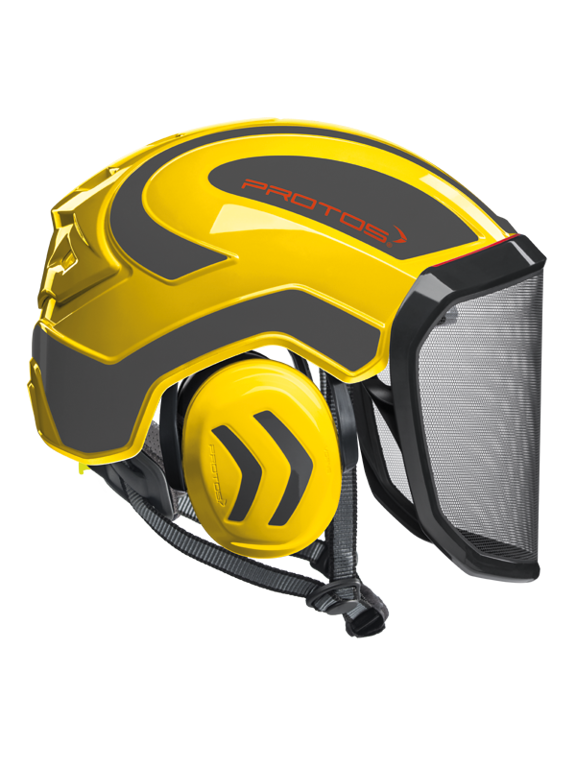 Pfanner - PROTOS-YG - Protos Integral Helmet – Yellow/Grey