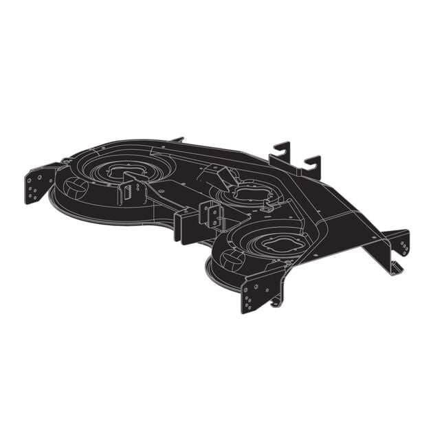 MTD - 903-04328C-0637 - 50" Deck Shell (Powder Black)