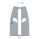Oregon - 213ATMD196 - DuraCut Guide Bar, 21", 3/8" Pitch, .063" Gauge, 72 Drive Links