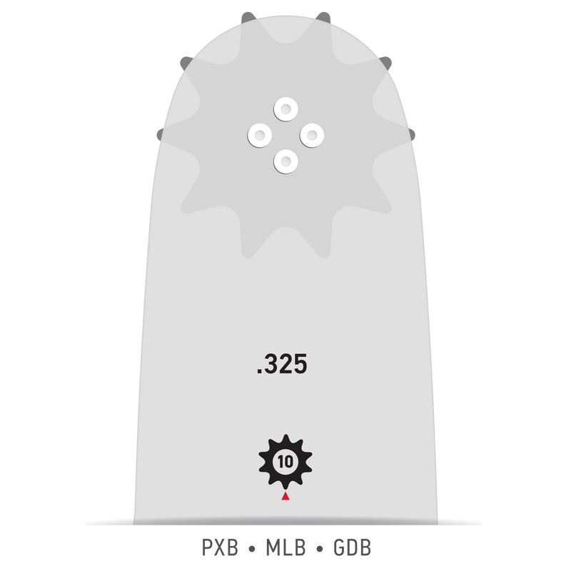 Oregon - 160MLBK095 - AdvanceCut Guide Bar, 16", .325" Pitch, .050" Gauge, 66 Drive Links